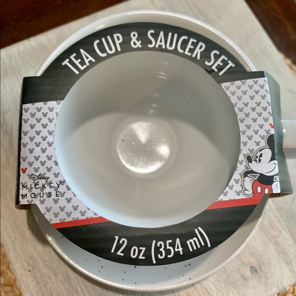 Mickey Mouse Tea Cup and Saucer Set - Picture 3 of 4